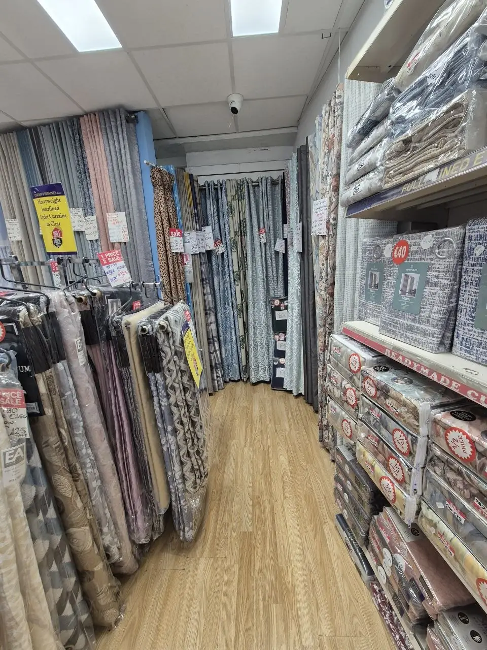 The curtain corridor